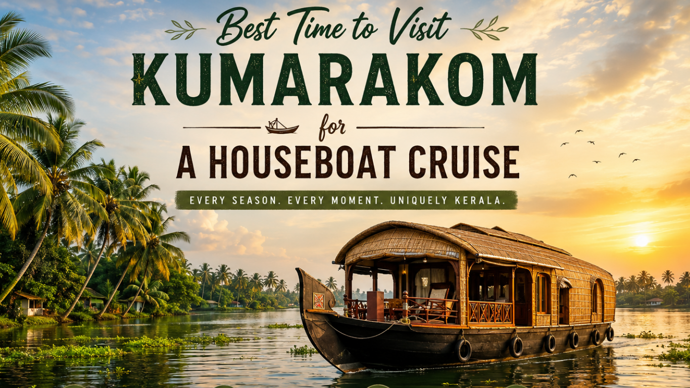 Best Time to Visit Kumarakom for a Houseboat Cruise