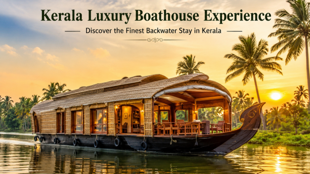 Kerala luxury boathouse