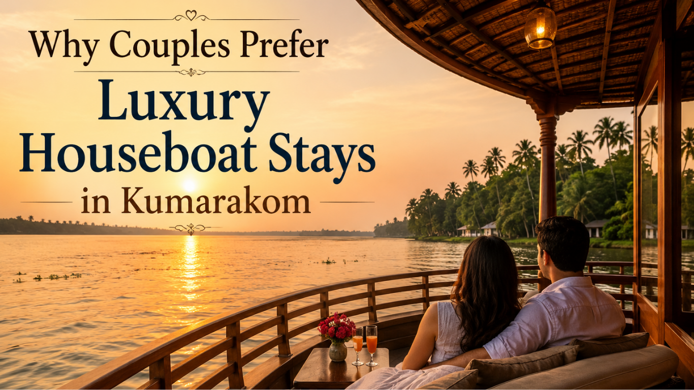 Luxury Houseboat Kumarakom