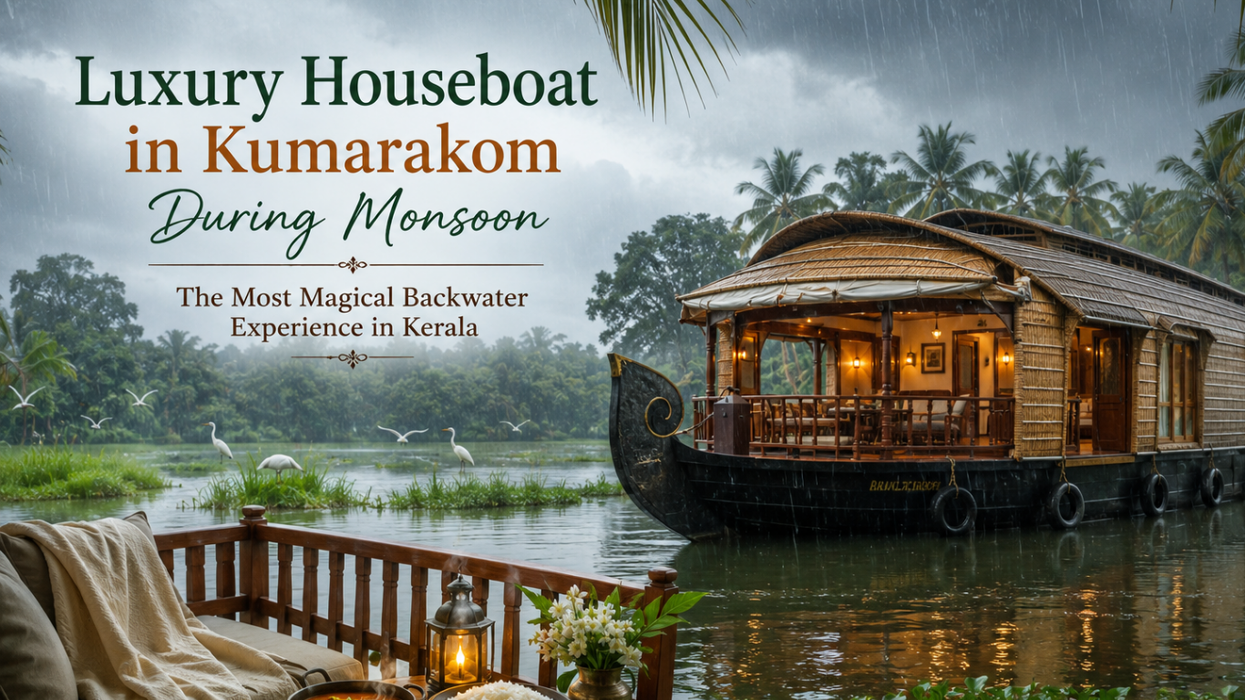 Luxury Houseboat Kerala