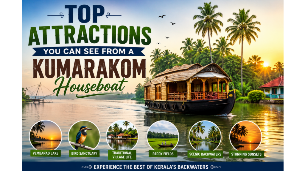 Top Attractions You Can See from a Kumarakom