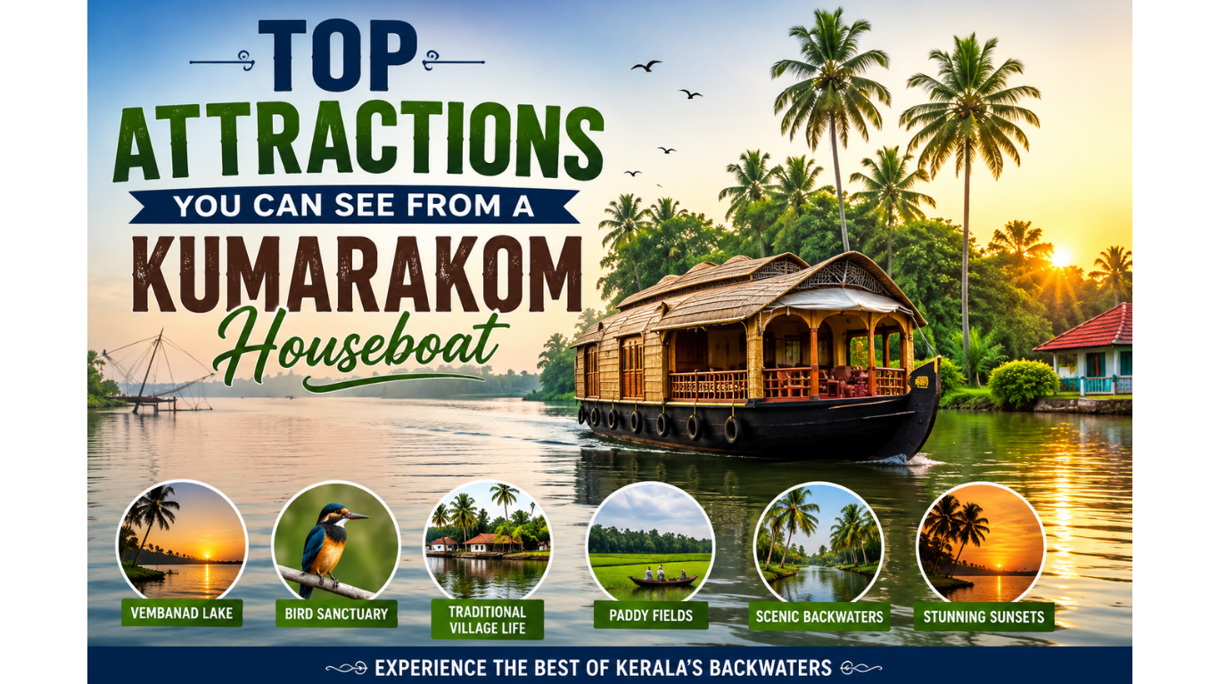 Top Attractions You Can See from a Kumarakom